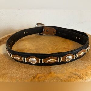Black and Brown Women's Belt